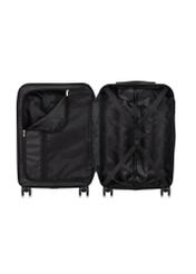 Середня валіза на колесах WALPC-0012-7C-24(W26), вигляд виробу всередині на білому тлі.