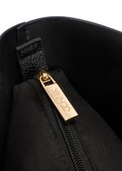 Czarna torebka damska shopper TOREC-1208-9I(W26)