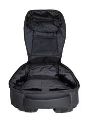 Чорний чоловічий туристичний рюкзак TORMN-0392-9J(W26), вигляд товару всередині на білому тлі.