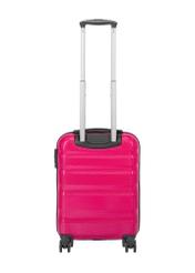 Маленька валіза на колесах WALPC-0012-5E-19(W26), вигляд виробу ззаду на білому фоні.