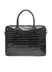 Skórzana elegancka torba damska croco TORES-1128F-9G(W26)