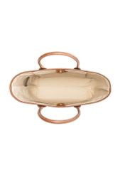 Велика жіноча солом'яна сумка TOREC-1229-1E(W26), вигляд виробу зверху, на білому фоні.