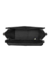 Жіноча чорна сумка зі штучної шкіри TOREC-0899-99(W24)-05