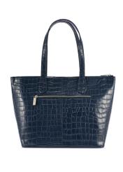 Жіноча темно-синя шкіряна сумка-шопер TORES-0939F-7D(W26)