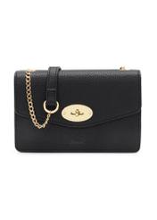 Чорна маленька жіноча сумочка TOREC-1141-9I(W26), вигляд виробу спереду на білому тлі.