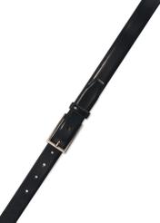 Granatowy skórzany pasek męski PASMS-0256-7E(Z26)