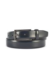 Granatowy skórzany pasek męski PASMS-0256-7E(Z26)