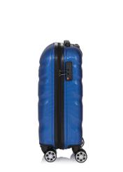 Маленька валіза на колесах WALPC-0012-7C-19(W26), вигляд виробу збоку на білому фоні.