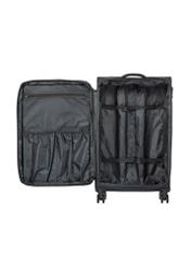 Велика валіза на колесах WALNY-0048-99-28(W26), вигляд виробу всередині на білому тлі.