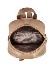 Бежевий шкіряний жіночий рюкзак TORES-1089A-1B(W26)
