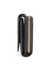 Średni skórzany portfel damski croco PORES-0907-9G(Z26)