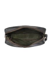 Skórzana saszetka męska w kolorze ciemnobrązowym TORMS-0502-1I(W26)