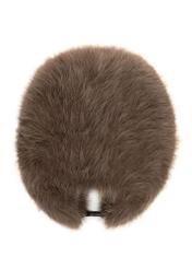 Brązowa czapka uszatka damska CZADF-0047-1H(Z26)