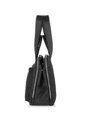 Жіночий портфель на три відділення чорного кольору TOREN-0276-99(W24)-03