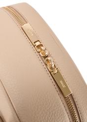 Beżowy skórzany plecak damski TORES-1072E-1B(W26)