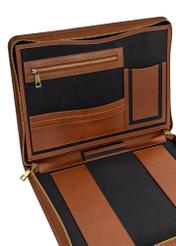 Коричневий шкіряний портфель чоловічий TORMS-0453-88(W25)-06