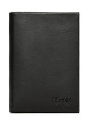 Skórzany czarny duży portfel damski PORMS-0661-99(Z25)