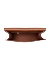 Brązowa torebka listonoszka damska TOREC-1137-1F(W26)