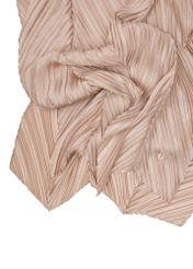 Коричневий жіночий шарф зі складкою SZADT-0157-82(W24)-03