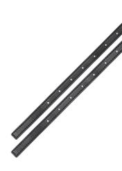 Чорна маленька сумка-хобо TOREC-1136-99(W26), вигляд ремінця виробу на білому фоні.