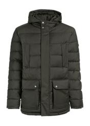 Оливкова зимова чоловіча куртка KURMT-0379-57(Z25)