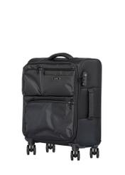 Маленька валіза на колесах WALNY-0048-99-19(W26), діагональний вигляд виробу на білому фоні.