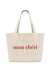 Бавовняна бежева жіноча сумка-шопер TOREN-0334-0P(W26)