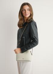 Beżowa mała torebka damska TOREC-0768-1B(W26)