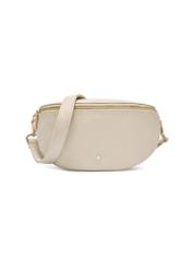 Стьобана біла жіноча сумка-бананка TOREC-0878B-0B(W26)