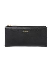 Чорний жіночий гаманець POREC-0429-99(W26), вигляд виробу спереду на білому тлі.