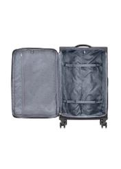 Комплект валіз на колесах 19"/24"/28" WALNY-0042-99(W25), вигляд виробу зсередини на білому тлі.