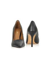 Czarne skórzane szpilki damskie BUTYD-1131A-99(W26)