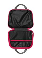 Дорожня косметичка WALAB-0040-5E-14(W26), вигляд продукту всередині на білому тлі.