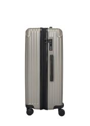 Велика валіза на колесах WALAB-0073-2X-28(W26), вигляд виробу збоку на білому фоні.