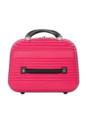 Дорожня косметичка WALAB-0040-5E-14(W26), вигляд виробу ззаду на білому фоні.