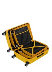 Комплект валіз на колесах 19'/24'/28' WALAB-0040-2B(W26), вигляд виробу всередині на білому тлі.