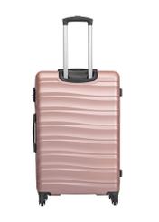 Велика валіза на колесах WALAB-0081-5X-28(W26), вигляд виробу ззаду на білому фоні.