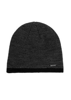 Чорна класична зимова чоловіча шапка CZAMT-0078-98(Z25)