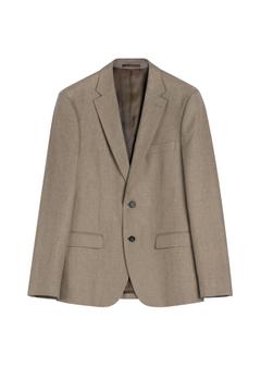 Чоловічий темно-коричневий костюмний піджак MARMT-0013-1I(W26)