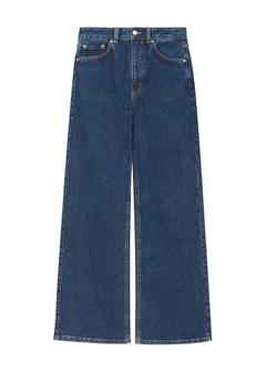 Темно-сині джинсові жіночі штани JEADT-0013-69(Z25)