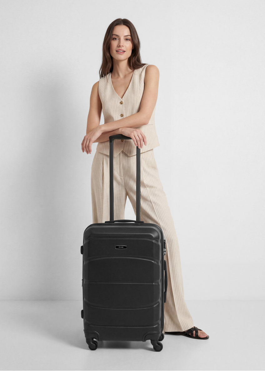 Середній чемодан на колесах WALAB‑0077‑9I‑24(W26)