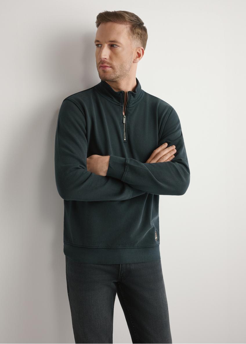 Чорна чоловіча бавовняна кофта BLZMT-0077-99(W26)