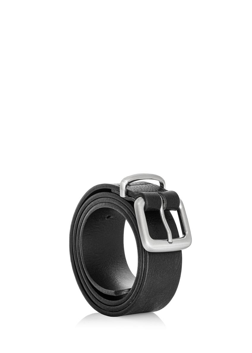 Чорний шкіряний жіночий ремінь PASDS-0312A-99(Z25)