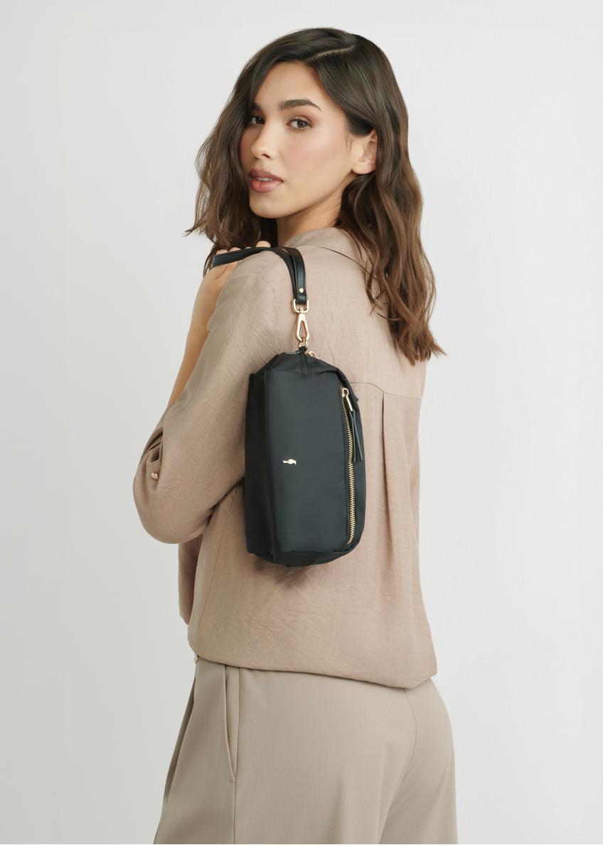 Чорна жіноча косметичка TOREN-0347-99(W26)