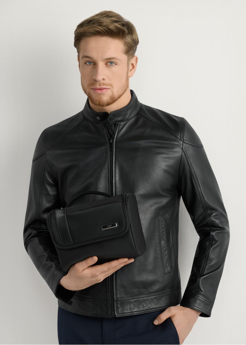 Чорна велика чоловіча косметичка TORMN-0405-99(W26)