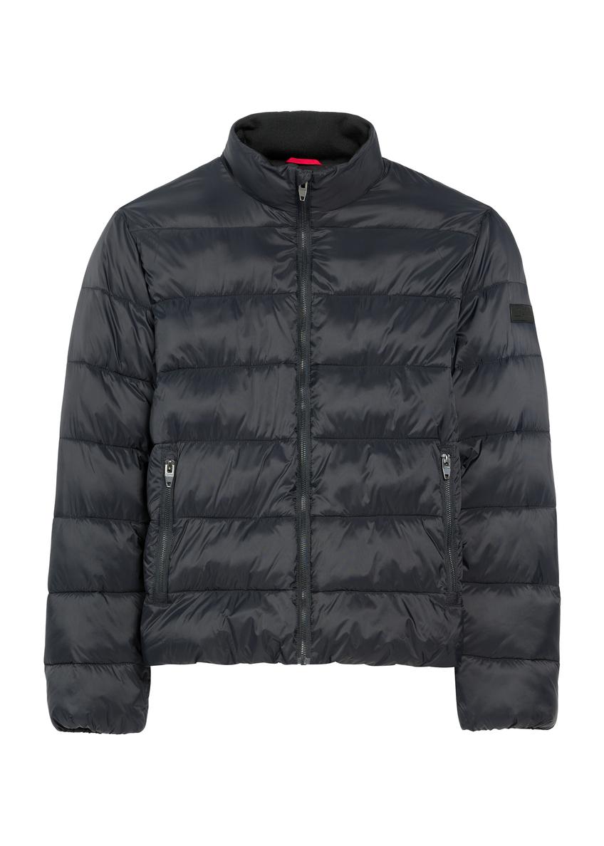 Темно-синя чоловіча демісезонна куртка KURMT-0389-69(Z25)