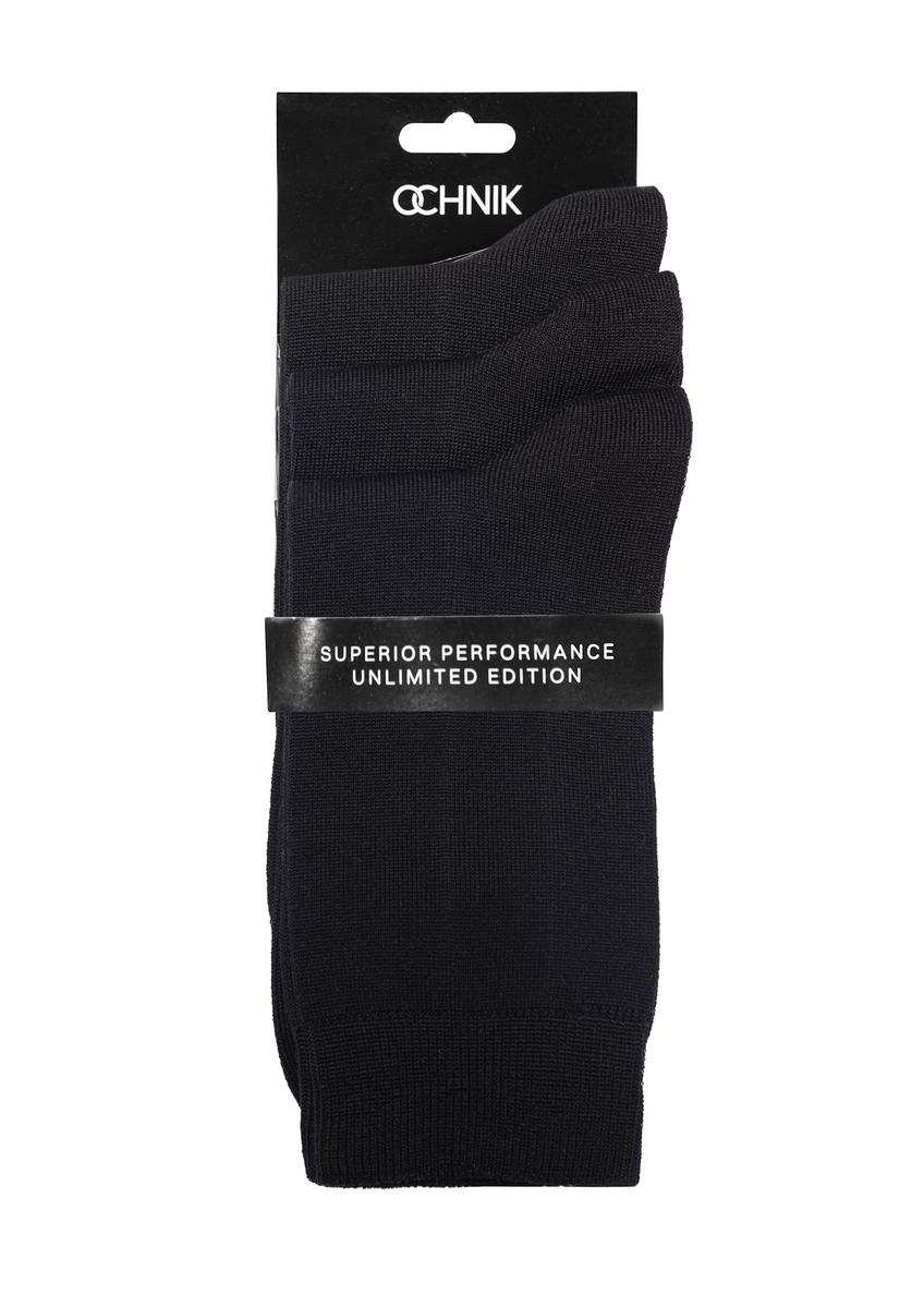 Набір довгих чорних чоловічих шкарпеток ZESMT-0050-99(W26)