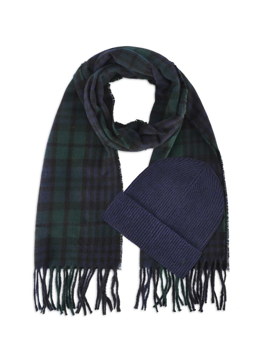 Zestaw męski czapka i szalik ZESTM-0007-69(Z25)