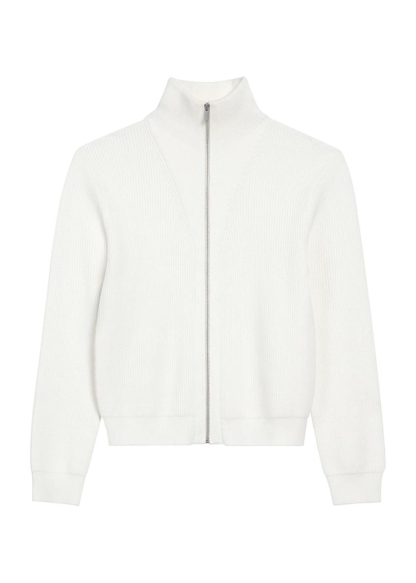 Кремовий жіночий капдиган на замку SWEDT-0247-12(Z25)