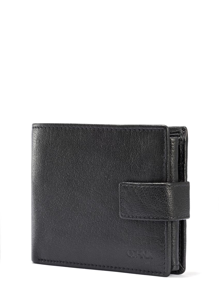 Чорний чоловічий шкіряний гаманець PORMS-0651-99(W26)